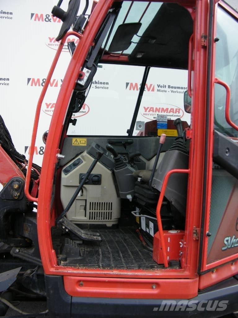 Yanmar SV 100-2 Vidutinės galios ekskavatoriai 7-12 t