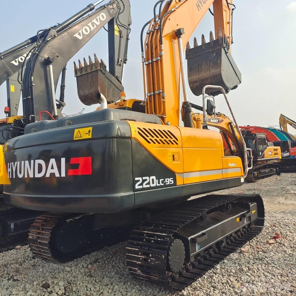 Hyundai R220LC-9S Vikšriniai ekskavatoriai
