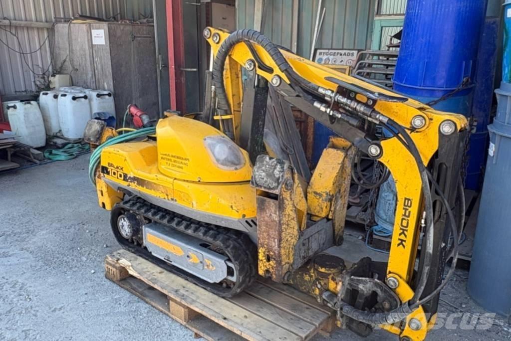 Brokk 100 Griovimo ekskavatoriai