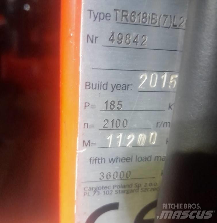 Kalmar TR618i Naudoti terminalų vilkikai