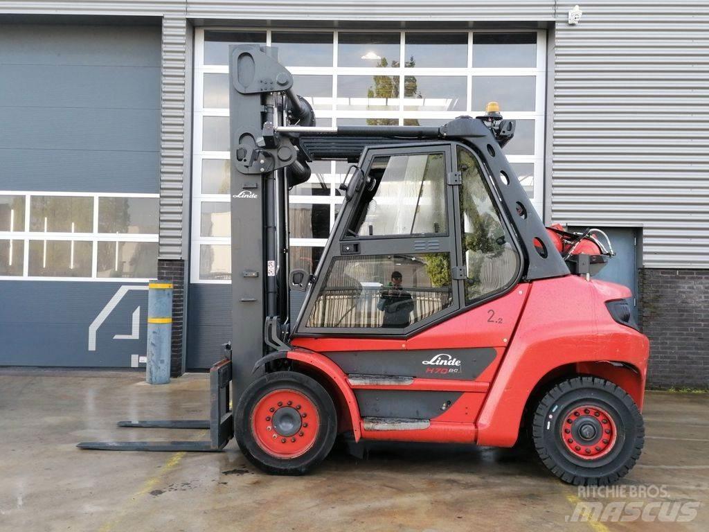 Linde H70T-01 LPG (dujiniai) krautuvai