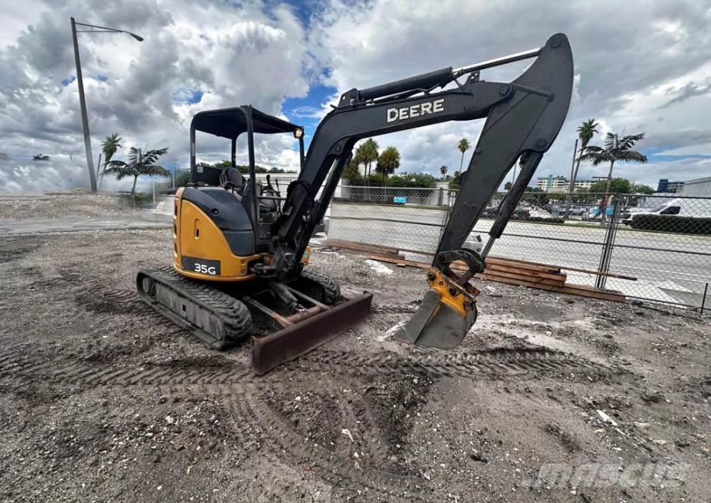 John Deere 35 G Vikšriniai ekskavatoriai