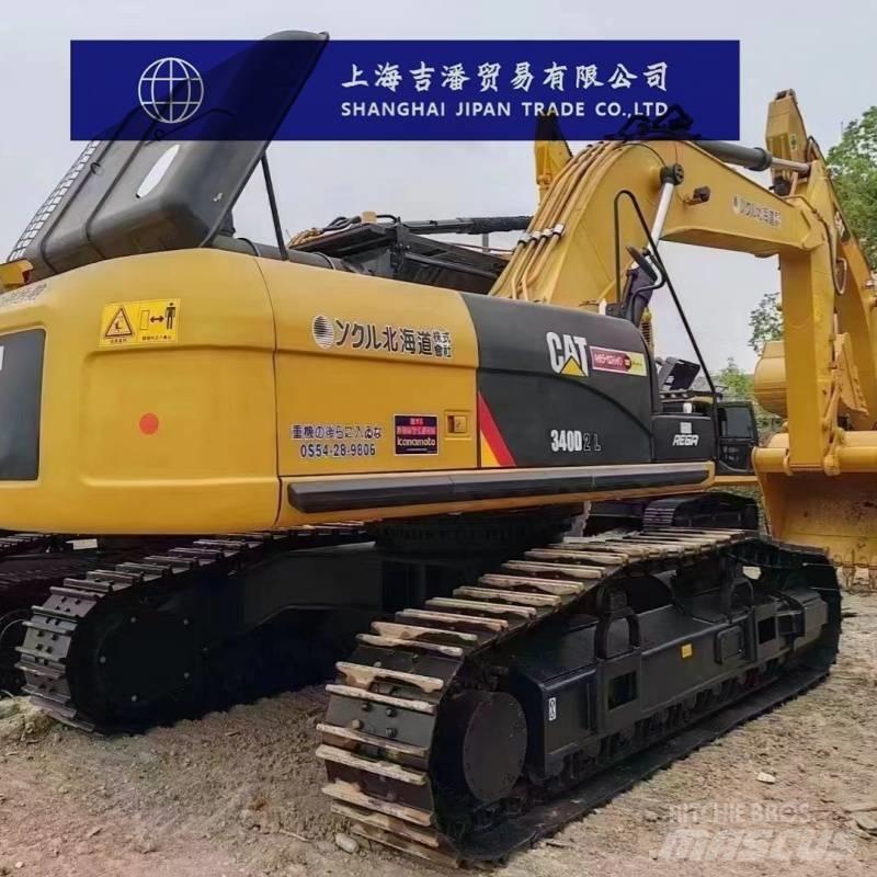 CAT 340 D Vikšriniai ekskavatoriai