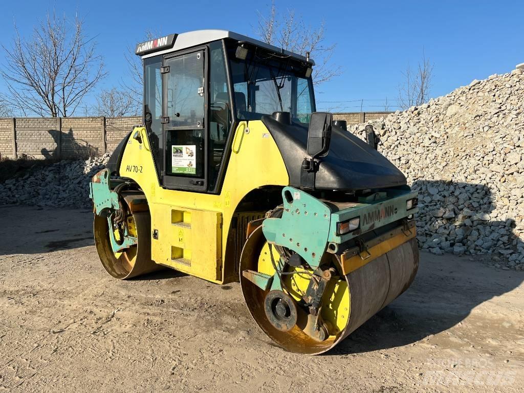 Ammann AV 70-2 Porinių būgnų volai