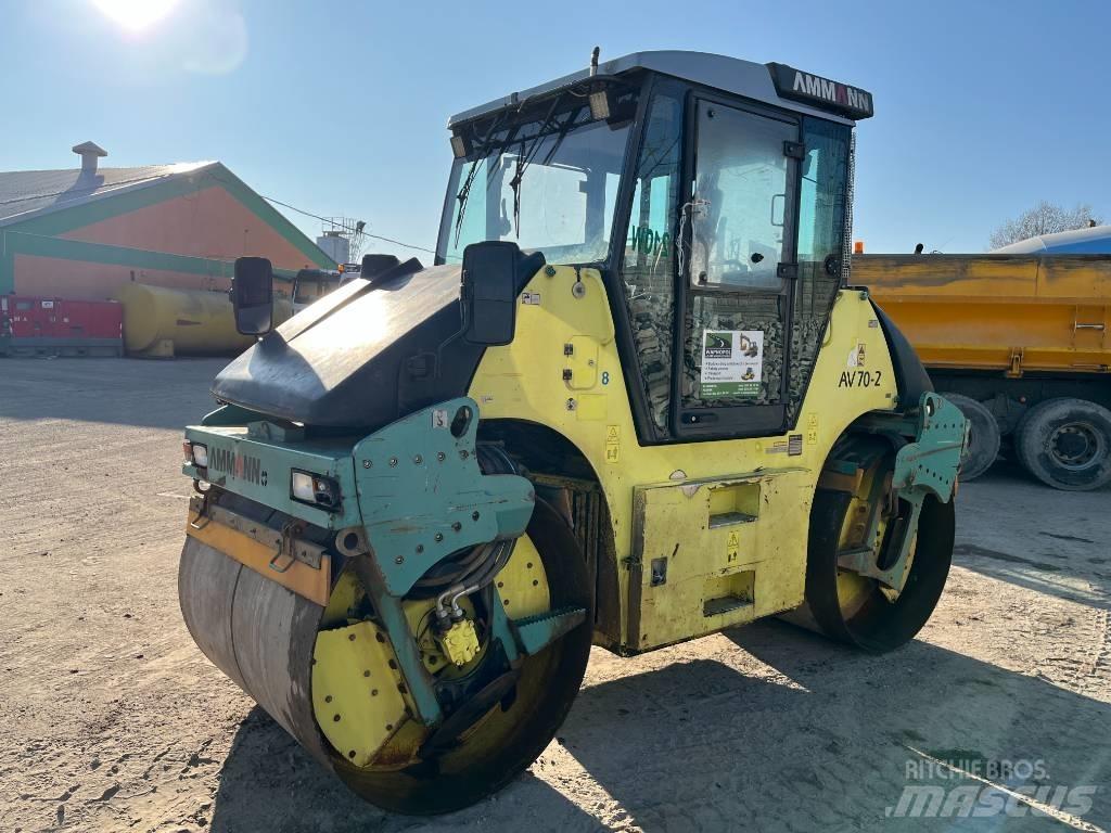 Ammann AV 70-2 Porinių būgnų volai