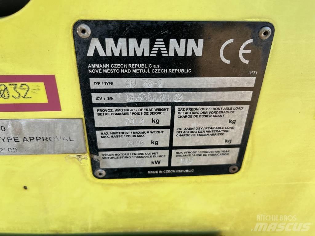 Ammann AV 70-2 Porinių būgnų volai