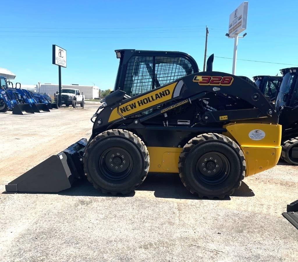 New Holland L328 Krautuvai su šoniniu pasukimu