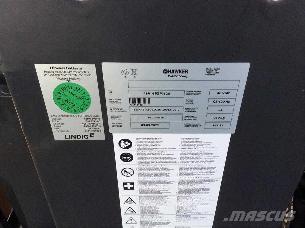 Linde R14G Šakiniai krautuvai su prailgintu keltuvu