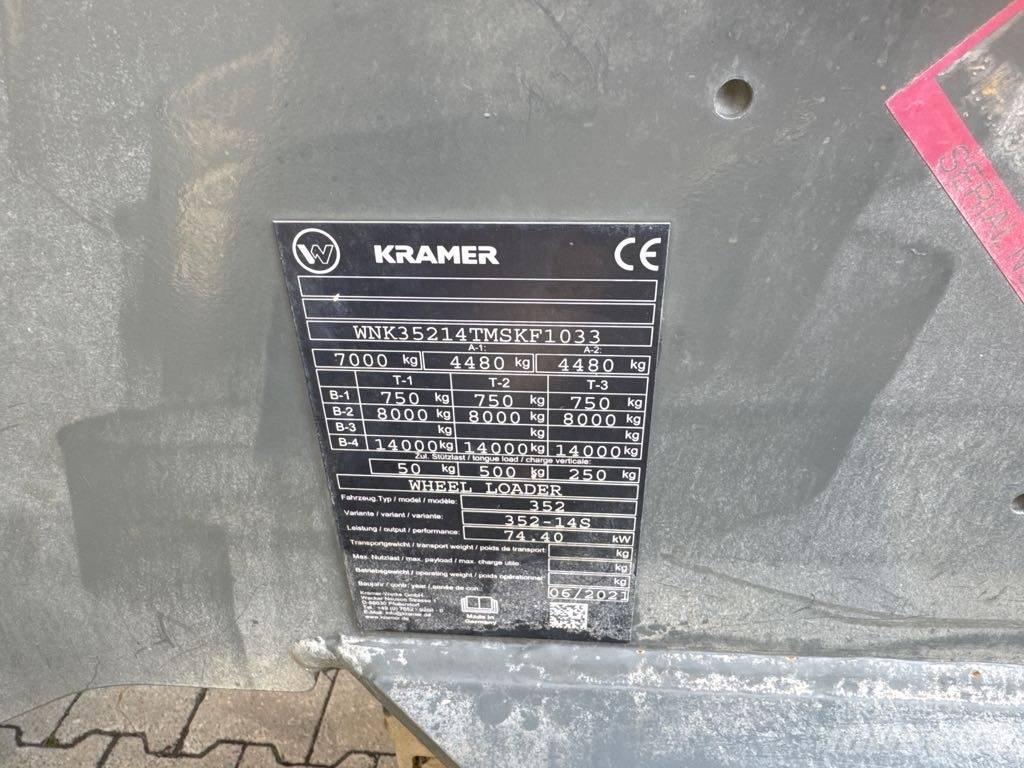 Kramer 8115 Naudoti ratiniai krautuvai