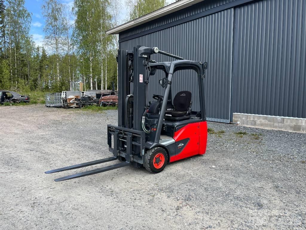 Linde E 16 C-02 Elektriniai šakiniai krautuvai