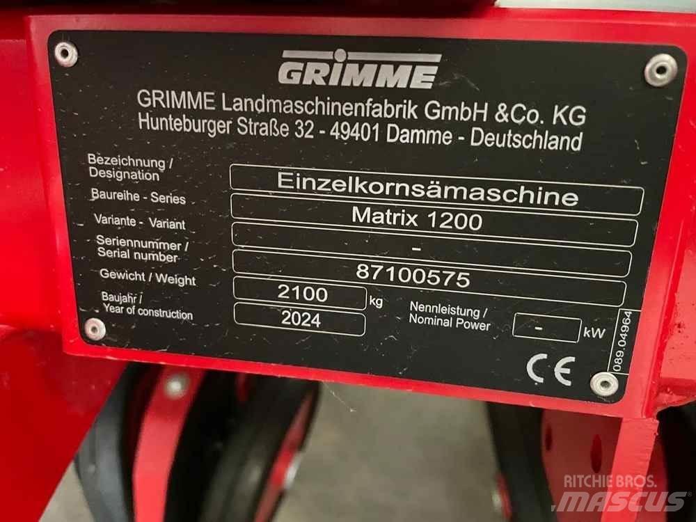 Grimme MATRIX 1200 Žemės ūkis - Kita