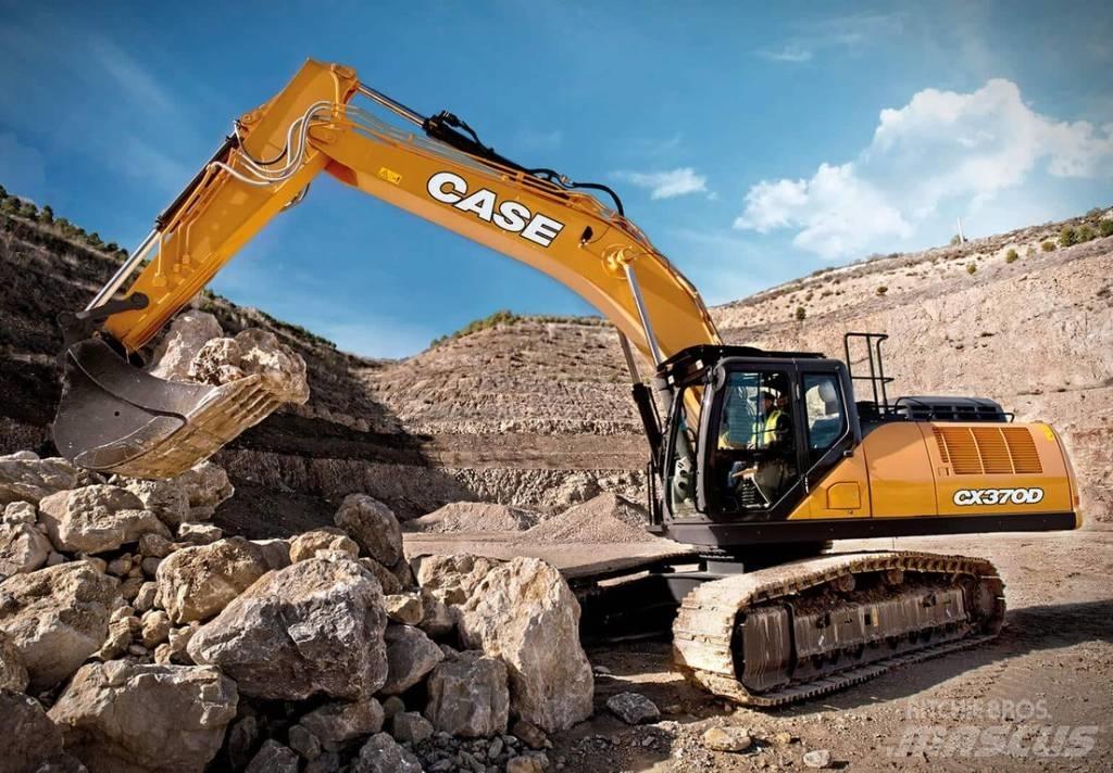 CASE CX 370 D Vikšriniai ekskavatoriai