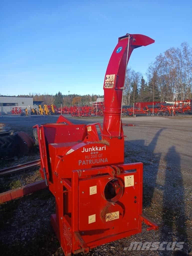 Junkkari HJ 260 GT Medienos smulkintuvai