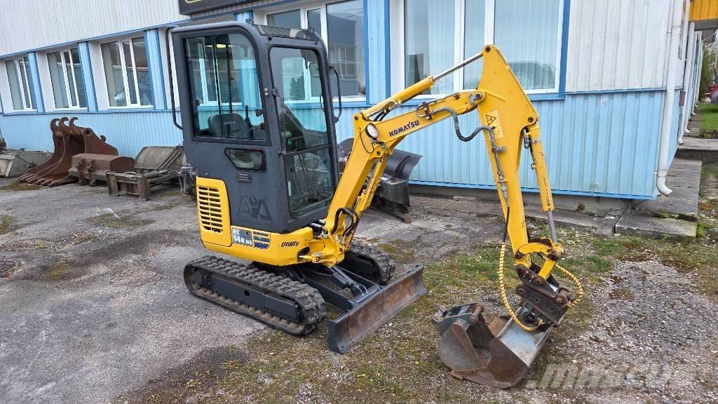 Komatsu PC 14 R Mini ekskavatoriai < 7 t