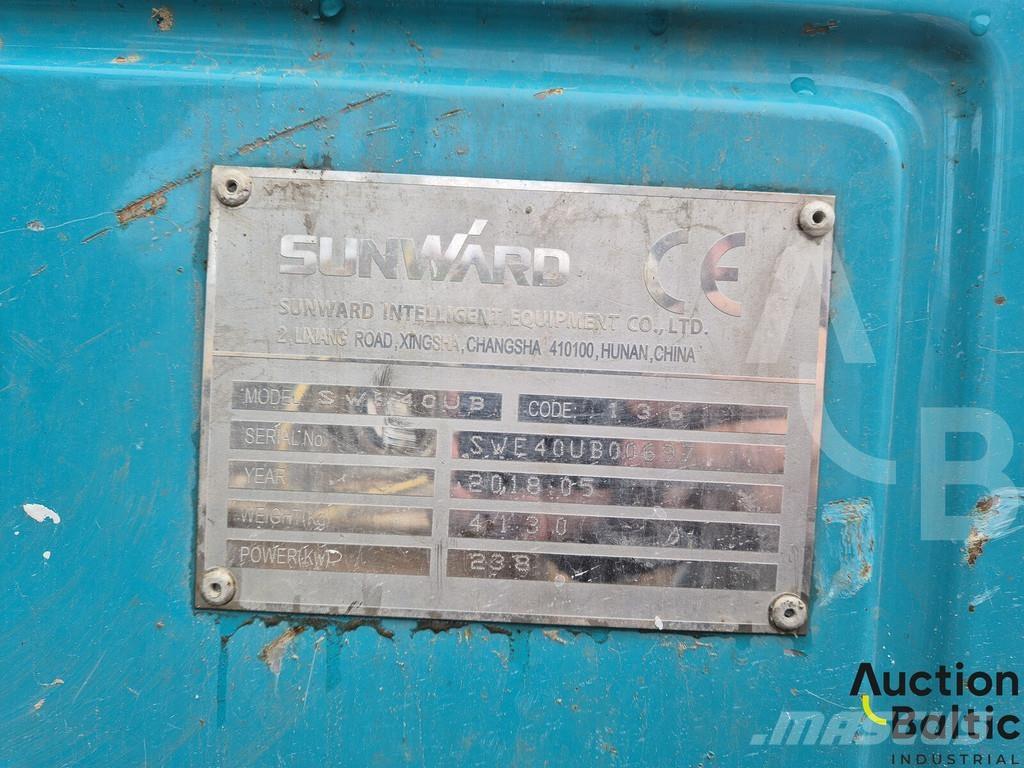 Sunward SWE40UB Mini ekskavatoriai < 7 t