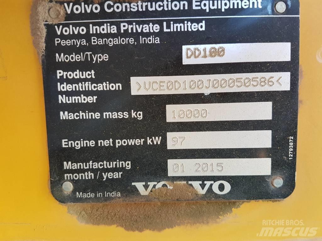 Volvo DD100 Porinių būgnų volai