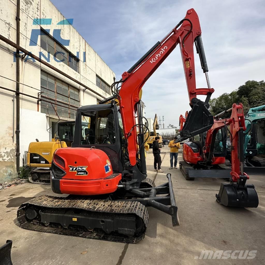 Kubota KX 155 Vikšriniai ekskavatoriai