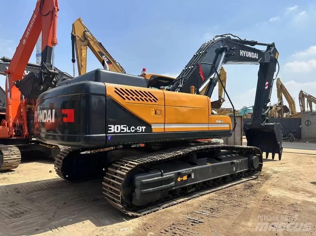 Hyundai R 305LC-9T Vikšriniai ekskavatoriai