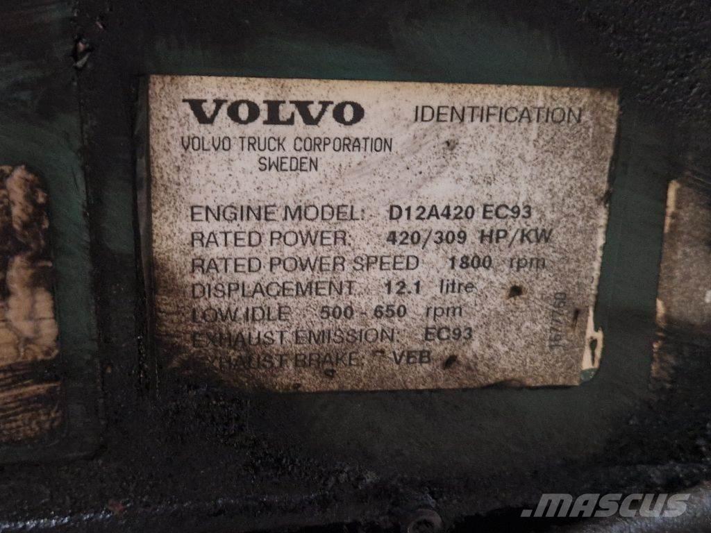 Volvo D12A420 Varikliai