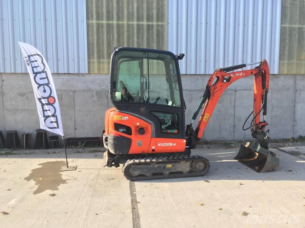 Kubota KX 019-4 Mini ekskavatoriai < 7 t