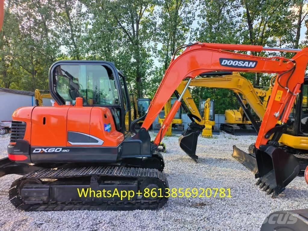Doosan DX 60 Mini ekskavatoriai < 7 t