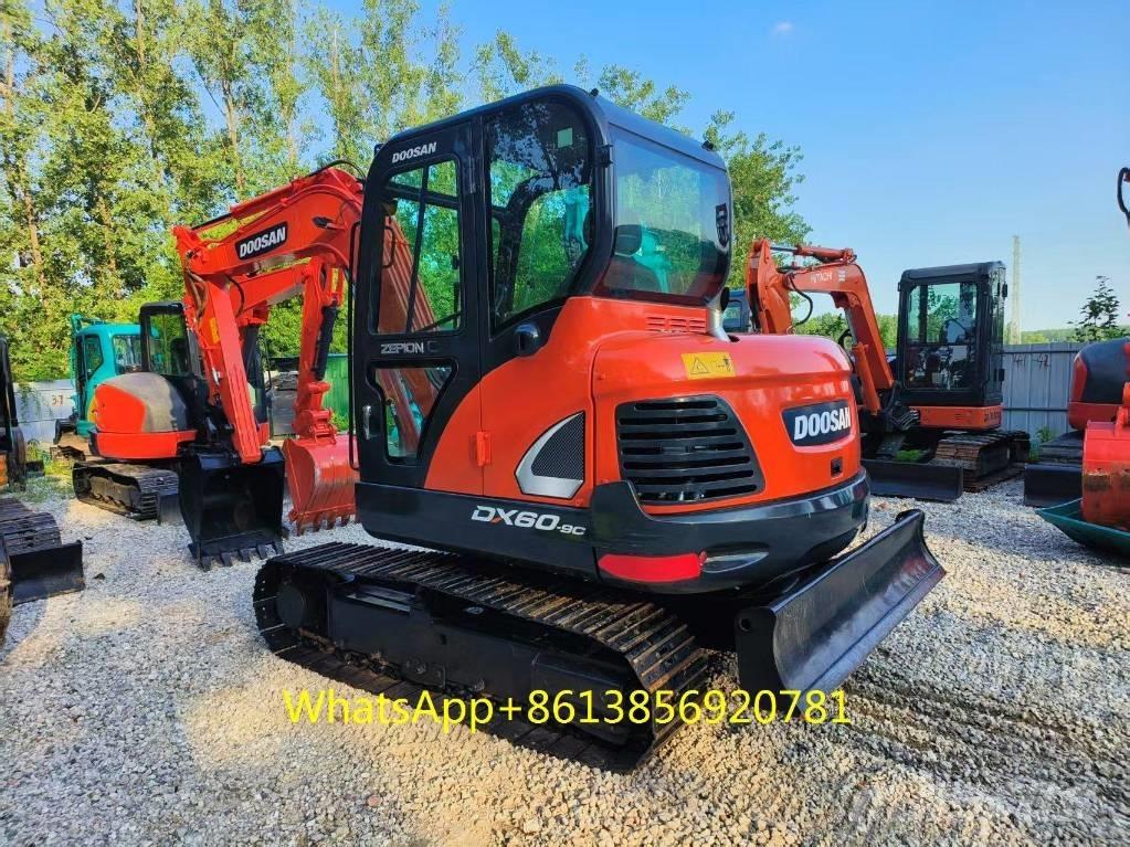 Doosan DX 60 Mini ekskavatoriai < 7 t