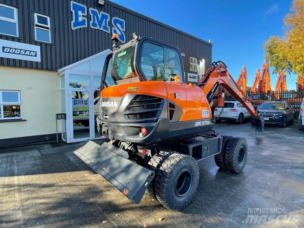 Doosan Dx57W-7 Ratiniai ekskavatoriai
