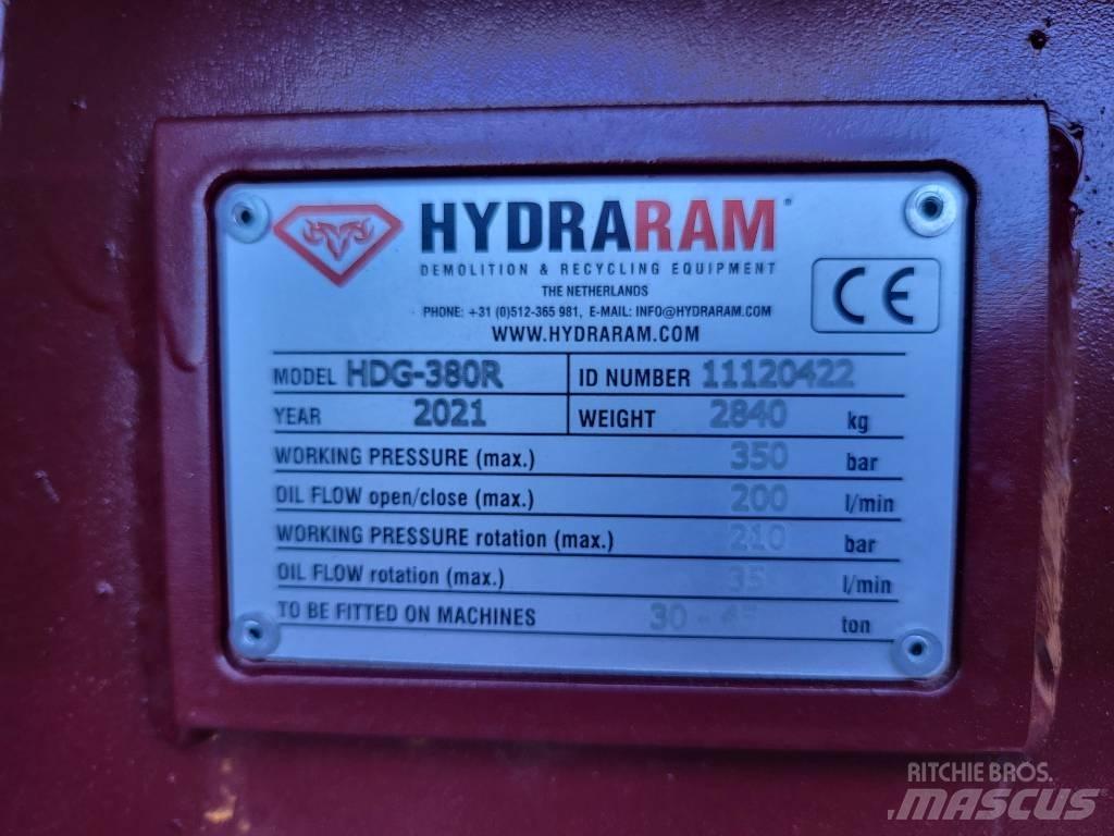 Hydraram HDG 380 Griebtuvai