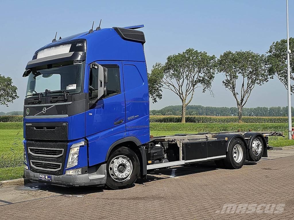 Volvo FH 500 Savivarčiai su kabeliniu keltuvu