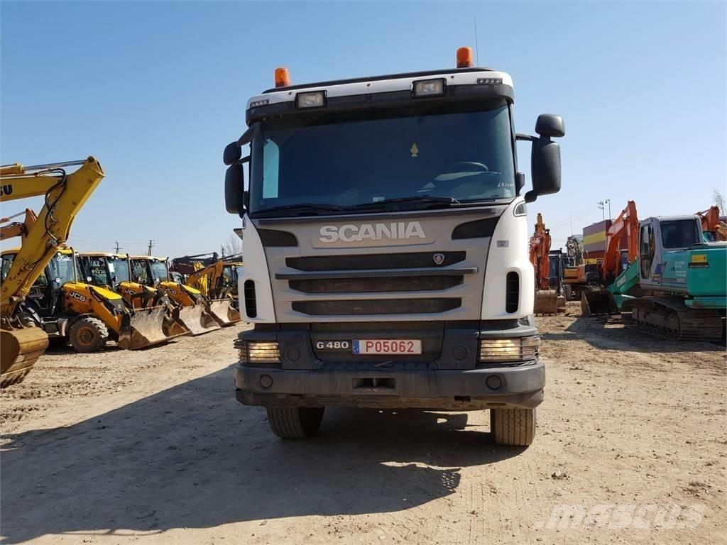 Scania G480 8x4 Savivarčiai