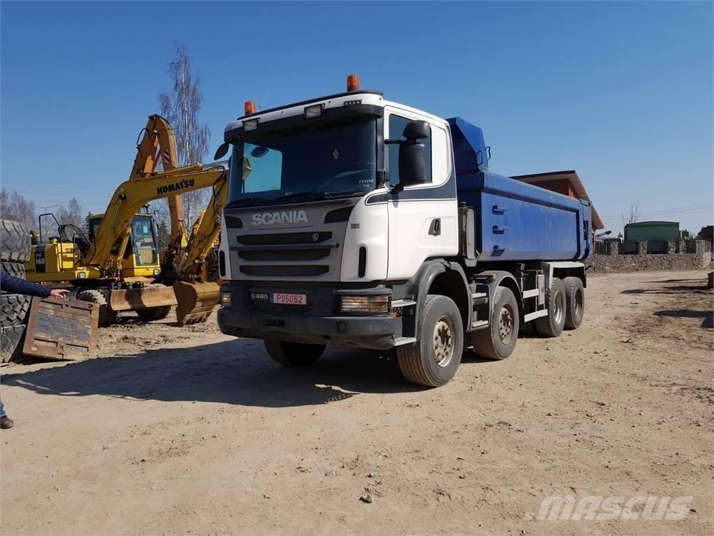 Scania G480 8x4 Savivarčiai
