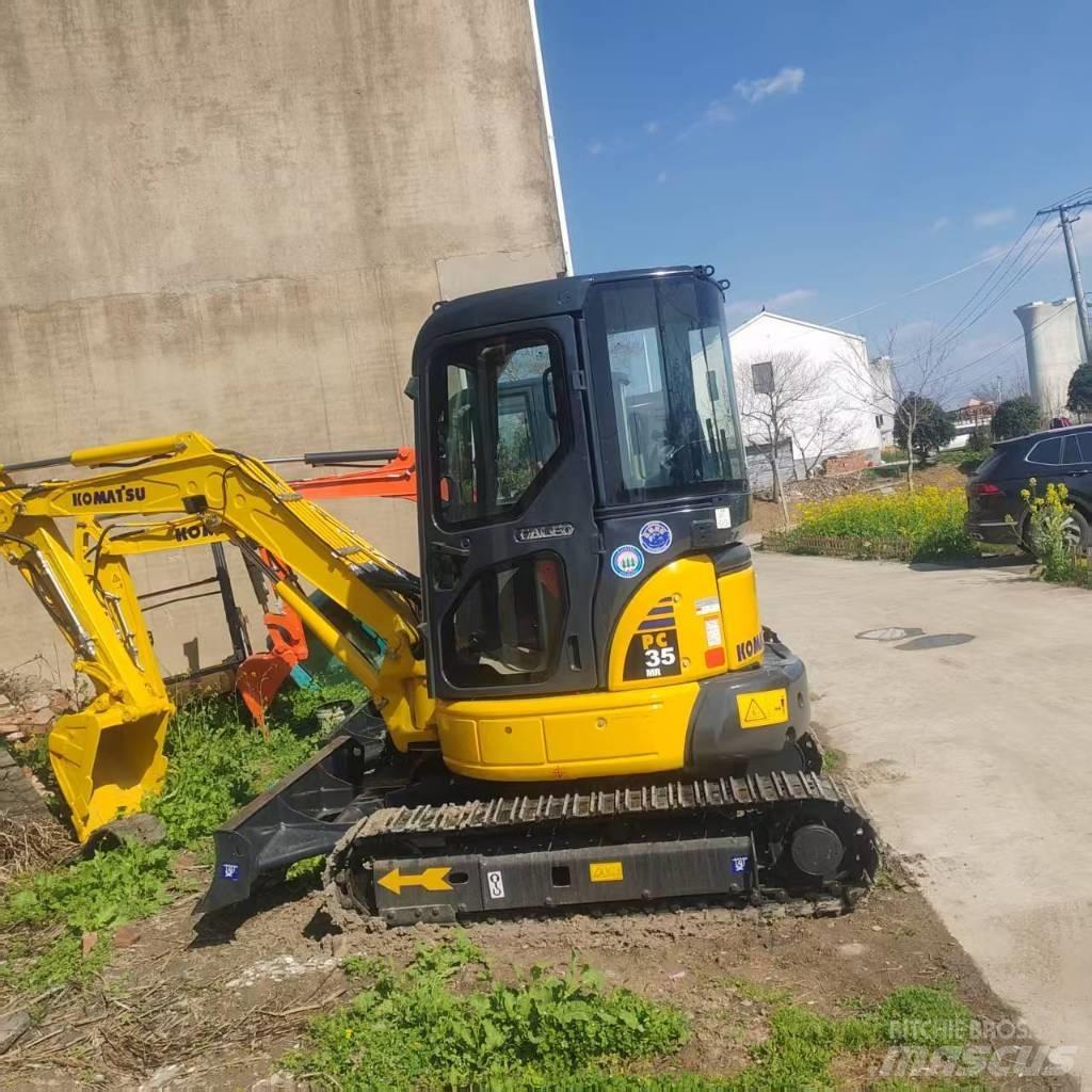 Komatsu PC 35 Vikšriniai ekskavatoriai