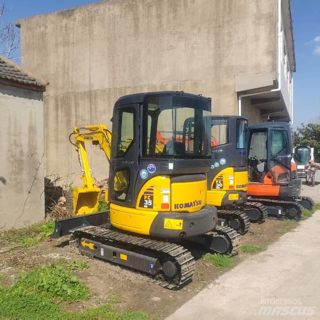 Komatsu PC 35 Vikšriniai ekskavatoriai