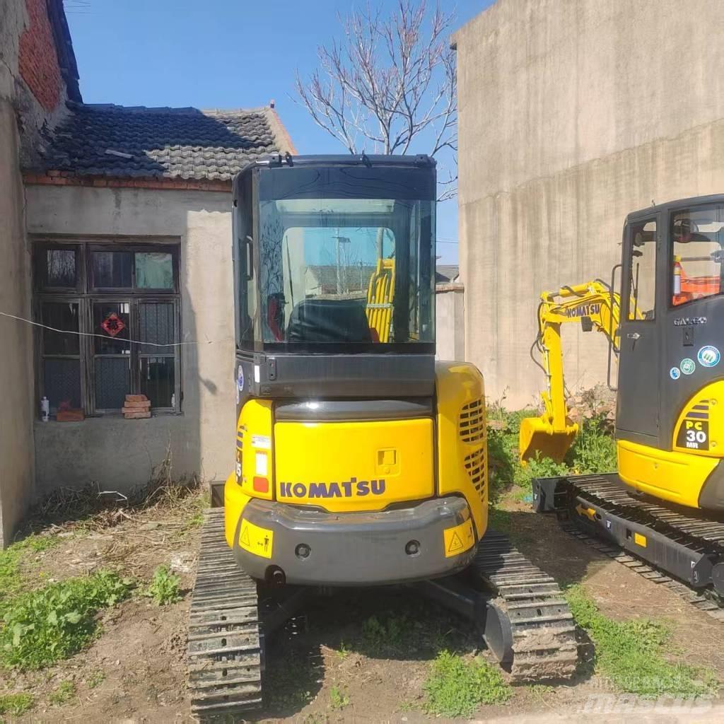 Komatsu PC 35 Vikšriniai ekskavatoriai