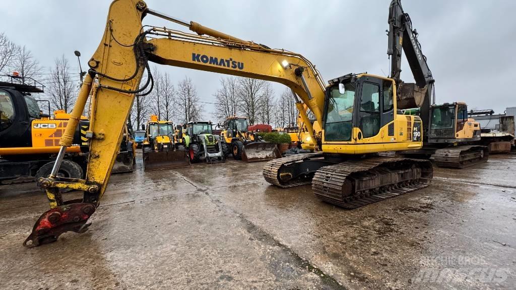 Komatsu PC 190 LC-8 Vikšriniai ekskavatoriai