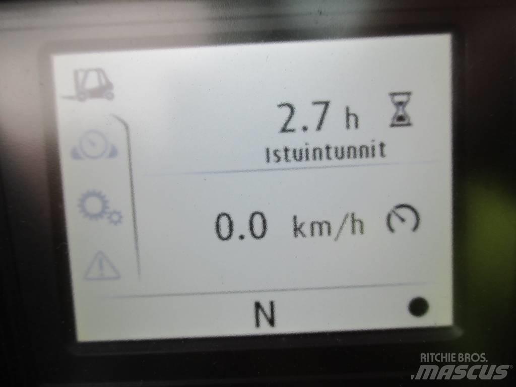 Linde E25S Elektriniai šakiniai krautuvai