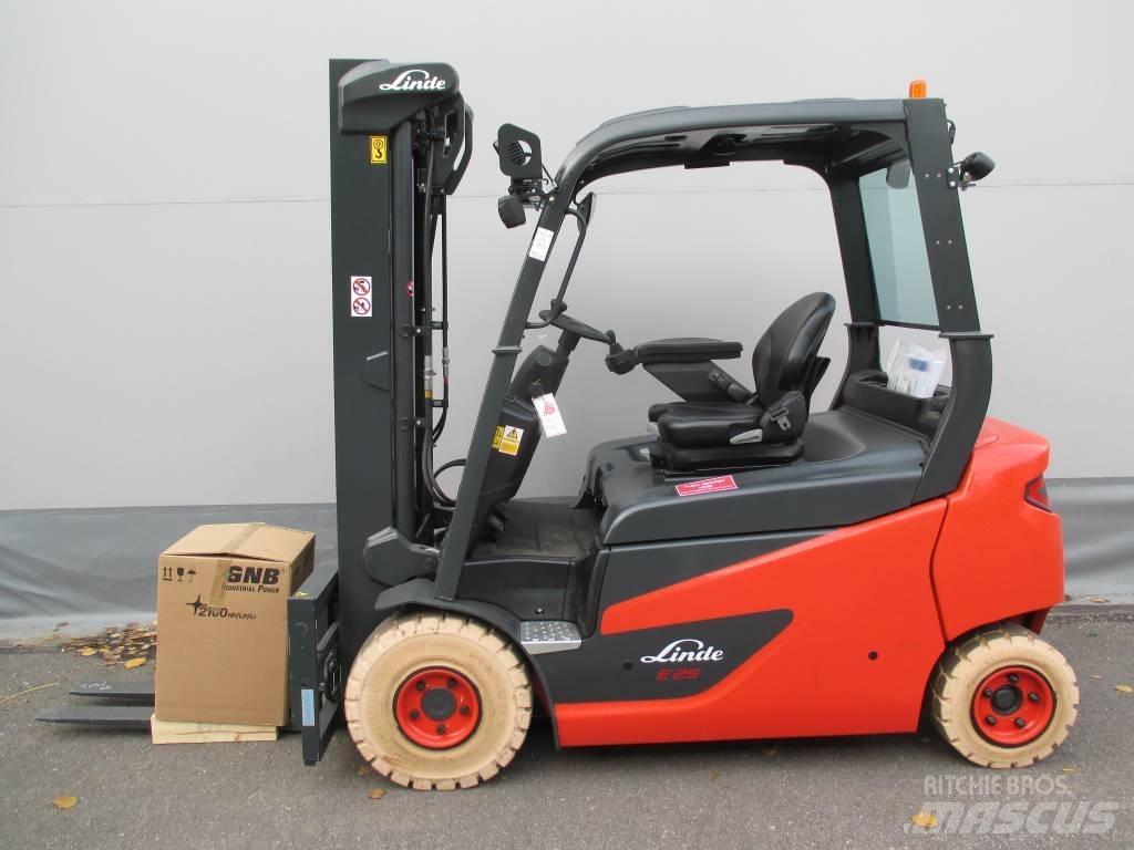 Linde E25S Elektriniai šakiniai krautuvai