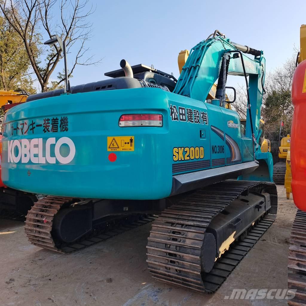 Kobelco SK200-8 Vikšriniai ekskavatoriai