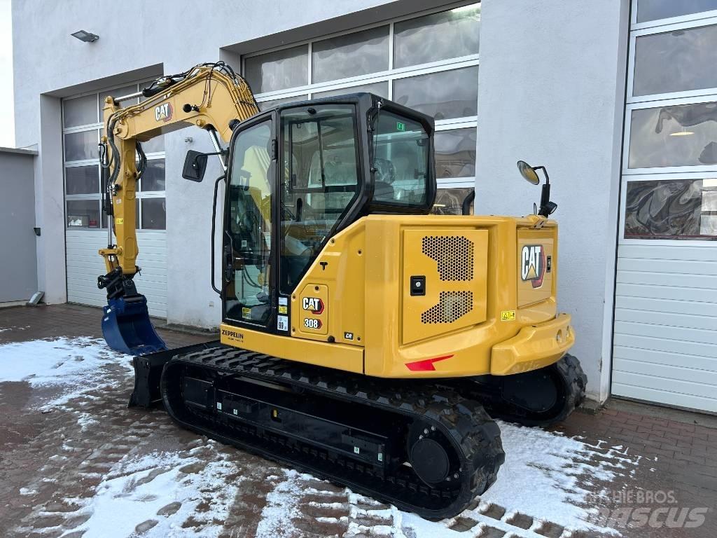 CAT 308 Vidutinės galios ekskavatoriai 7-12 t