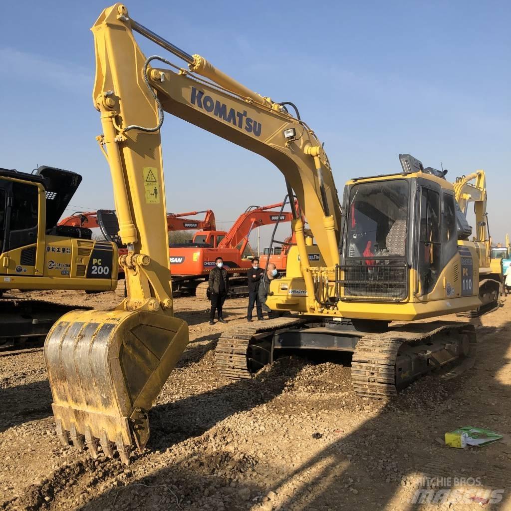 Komatsu PC 110 Vidutinės galios ekskavatoriai 7-12 t