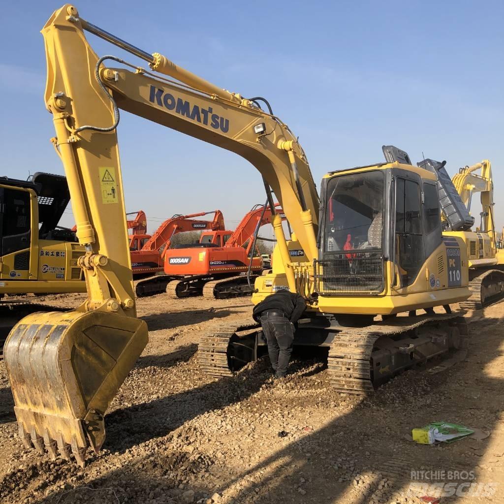Komatsu PC 110 Vidutinės galios ekskavatoriai 7-12 t
