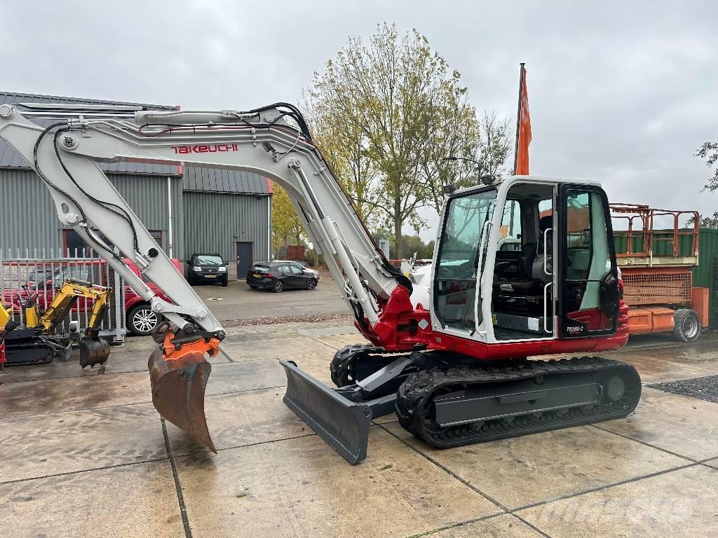 Takeuchi TB 290 Vidutinės galios ekskavatoriai 7-12 t