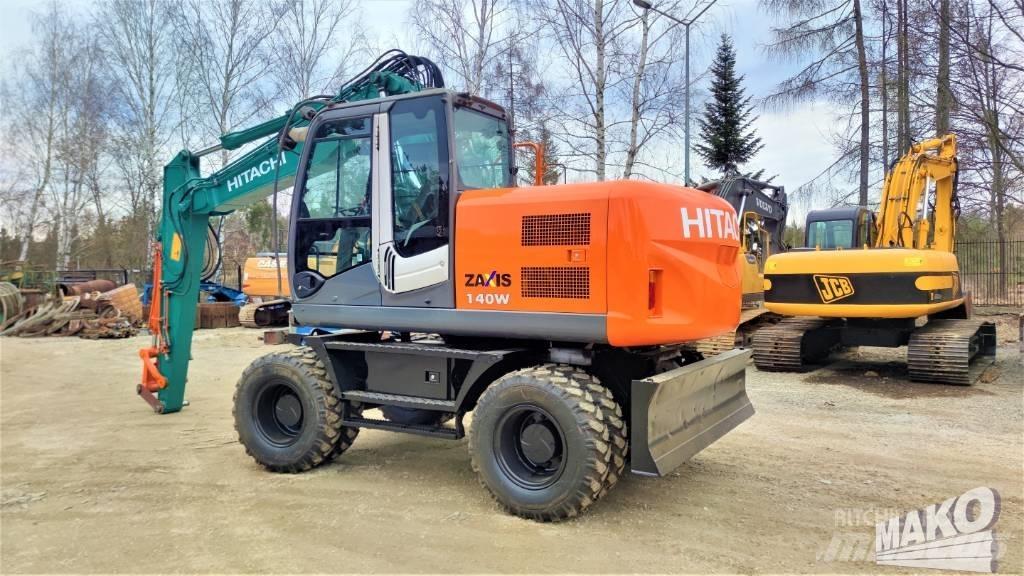 Hitachi ZX 140 W-3 Ratiniai ekskavatoriai