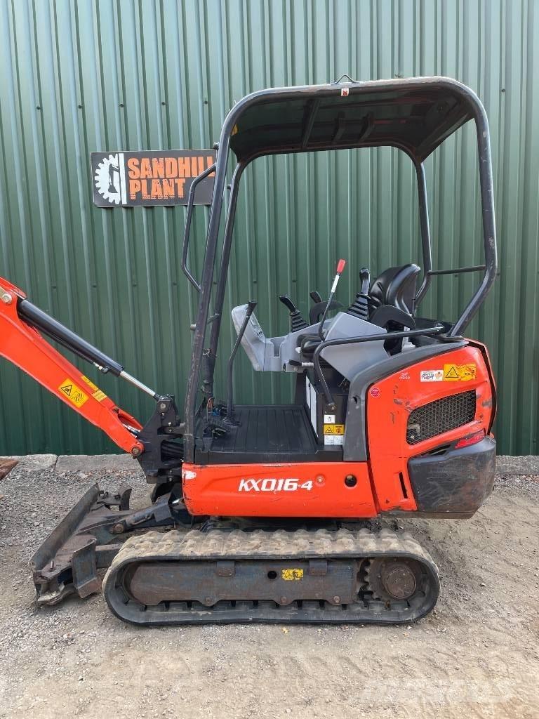 Kubota KX 016-4 Mini ekskavatoriai < 7 t