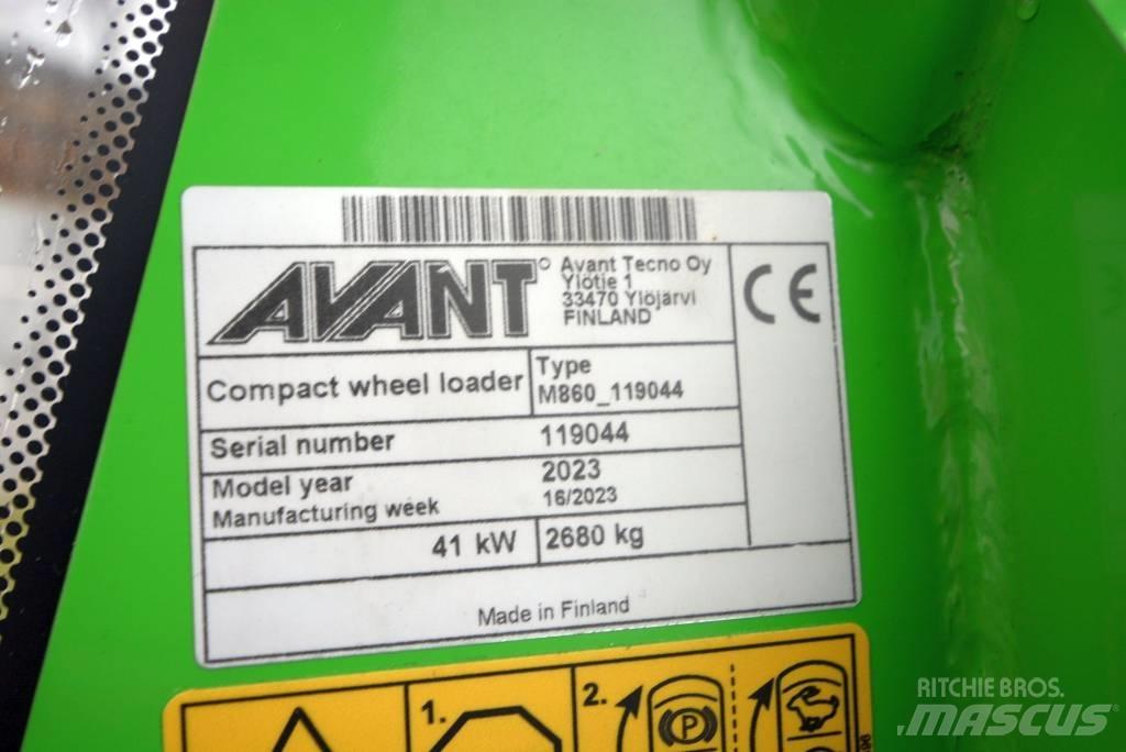 Avant 860 i Mini krautuvai
