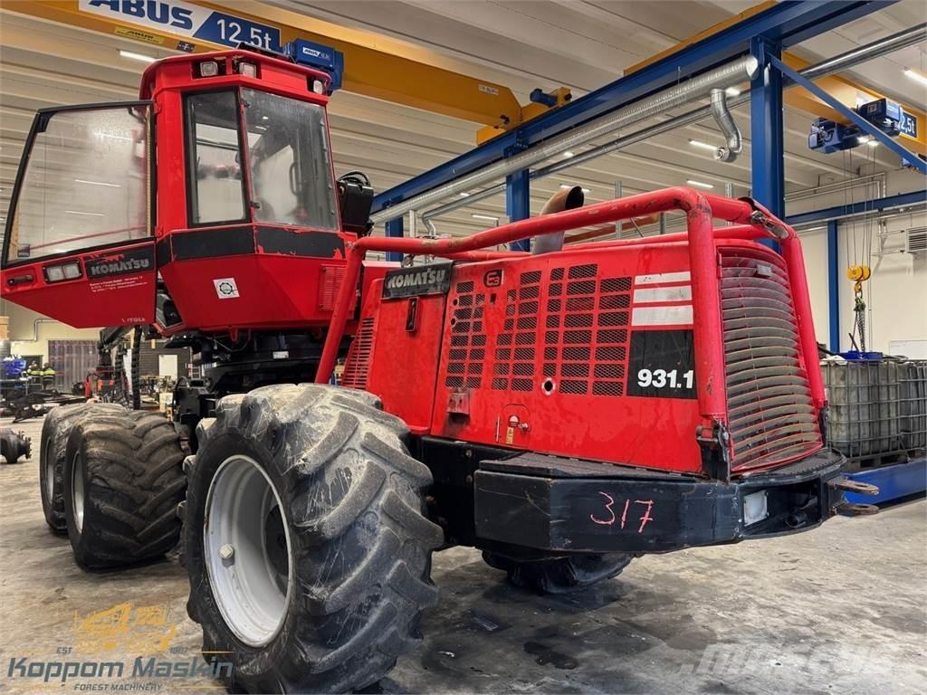 Komatsu 931.1 Miško technika (Harvesteriai)