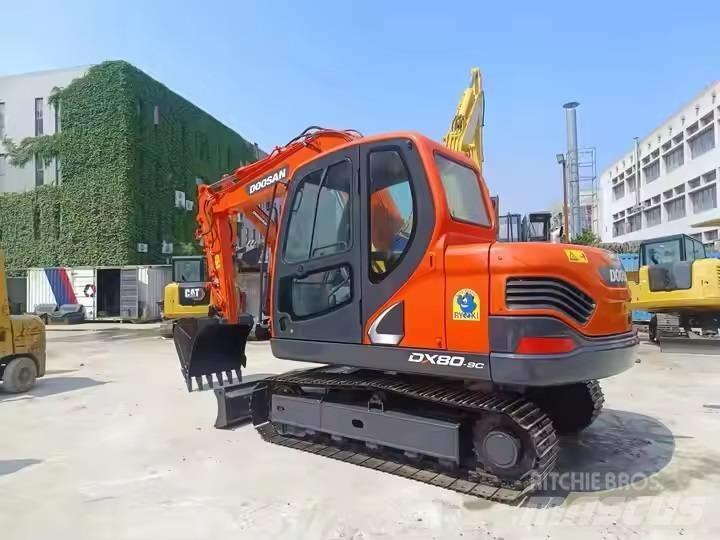 Doosan DX 80 - 9C Mini ekskavatoriai < 7 t