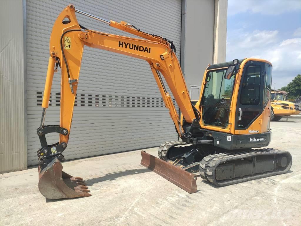 Hyundai R60CR-9A Mini ekskavatoriai < 7 t