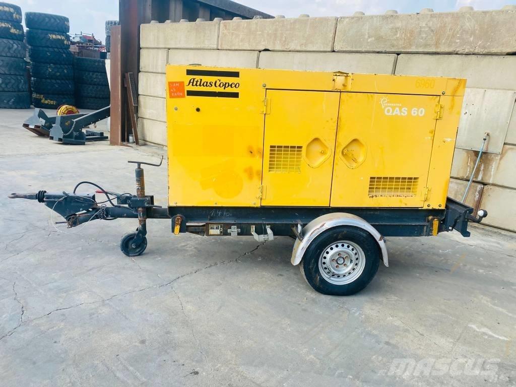 Atlas Copco QAS 60 Dyzeliniai generatoriai