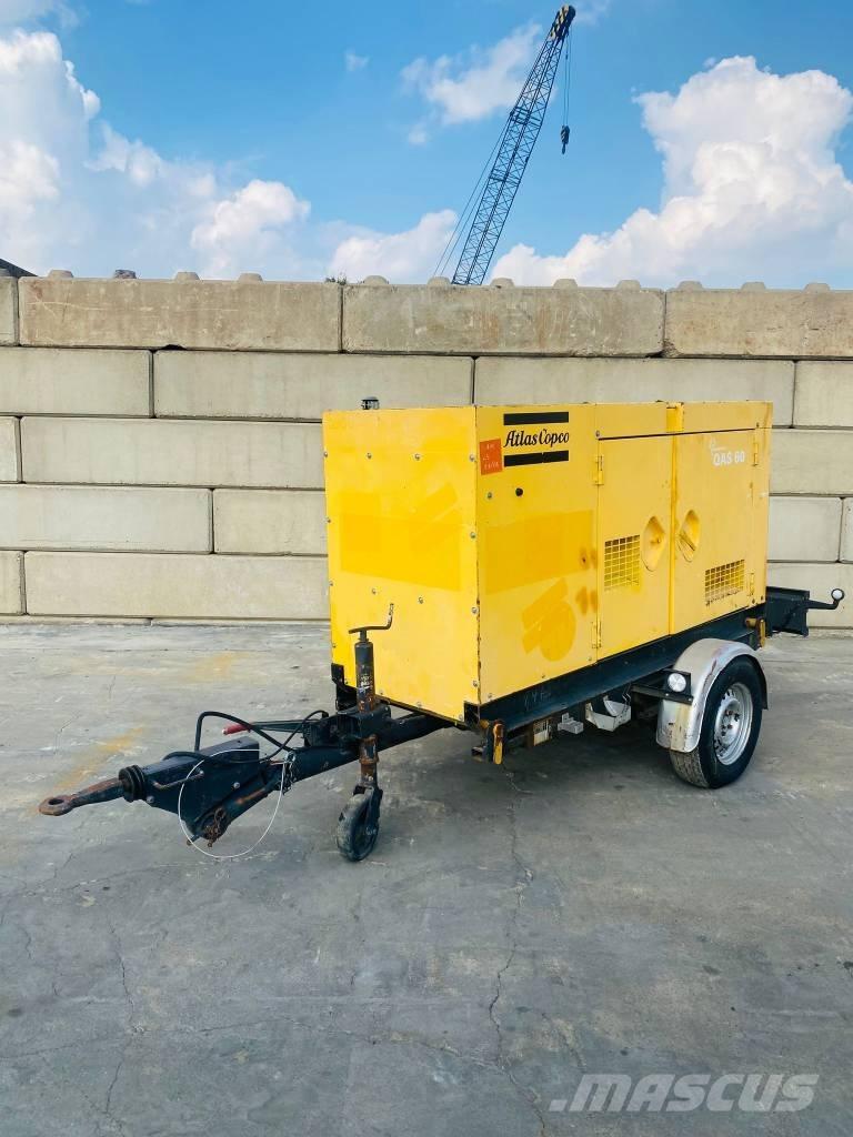 Atlas Copco QAS 60 Dyzeliniai generatoriai